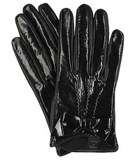 Miu Miu patent leather gloves