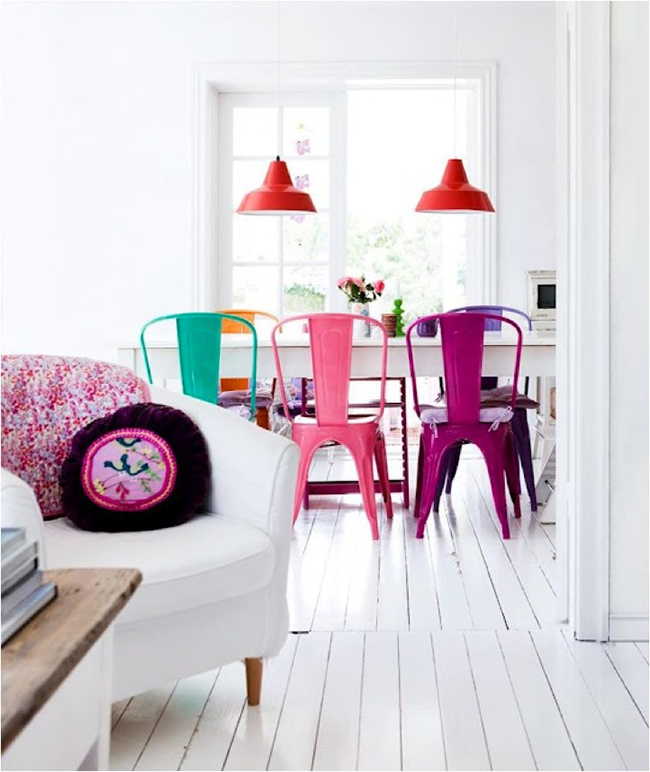 5 Steps To Create A Fun, Eclectic, Colourful Living Room