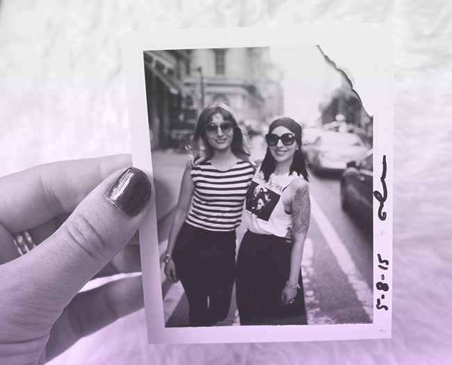 Polaroids in Soho
