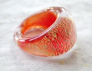 Murano glass ring from The Carrotbox