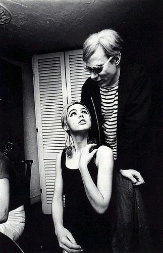 Edie Sedgwick & Andy Warhol