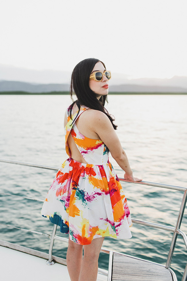 A Sunset Cruise And Three Colourful Dresses